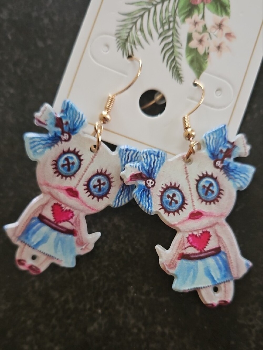 Voodoo Doll Earrings